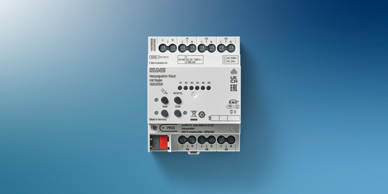 KNX Heizungsaktor 6-fach bei Elektrotechnik Mayer GmbH & Co. KG in Blaubeuren-Asch